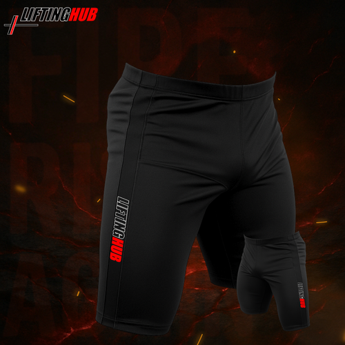 cuissard legging d'haltérophilie renforcé